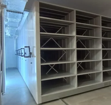 Передвижная система хранения кюветок в ограниченном пространстве