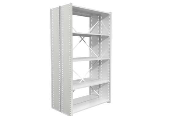 стационарный стеллаж СА двухсторонний без панели