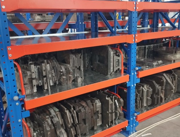 Дополнительное ограждение стеллажей SLIDE по запросу заказчика